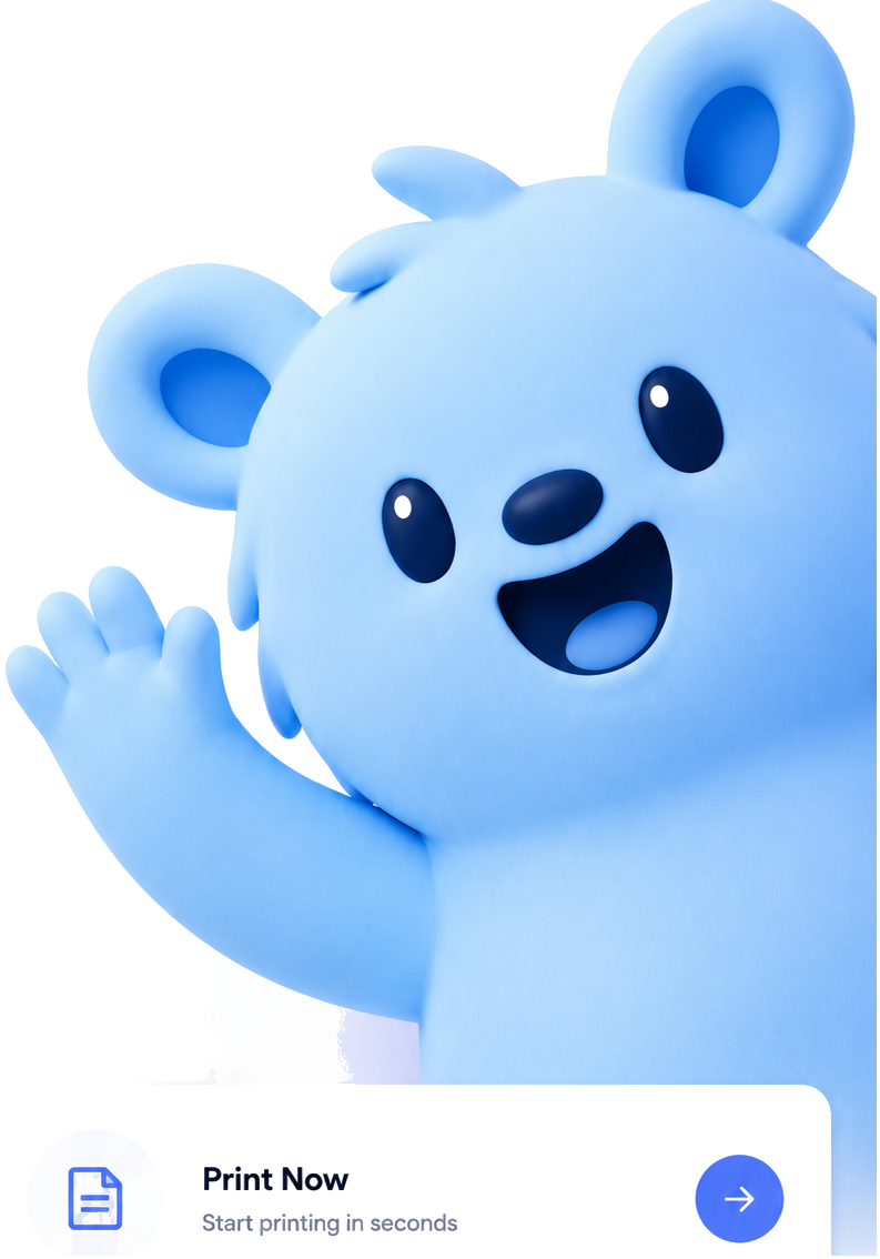 MIMO Blue Koala Mascot